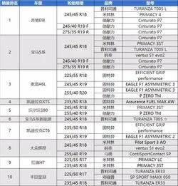 国产轮胎排行榜前十名,国产轮胎品牌的崛起之路